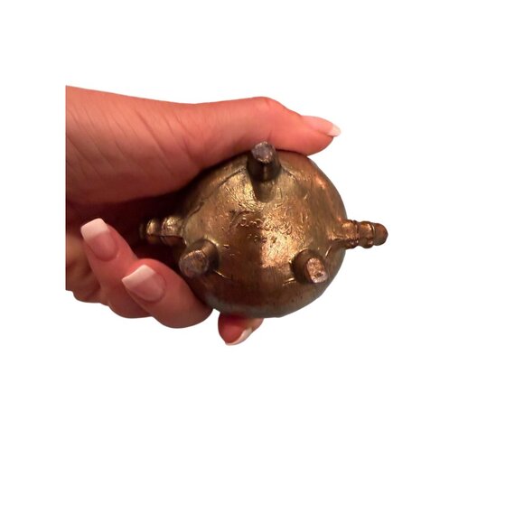 Vantine's Antique Signed 1004 Collectible Asian Design Bronze Incense Burner - Picture 8 of 15